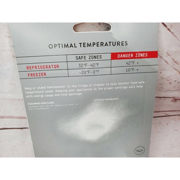 Taylor Precision Large Dial Fridge/Freezer Thermometer, Made for Durability - Picture 7 of 9